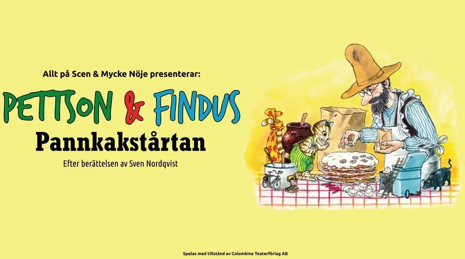 Pettson & Findus – Pannkakstårtan • 3/5 • Uppsala Konsert & Kongress