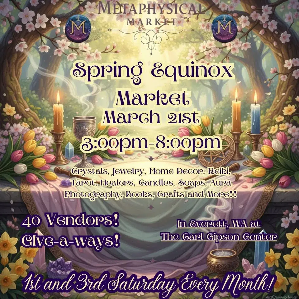 The Metaphysical Market Presents: The Spring Equinox!