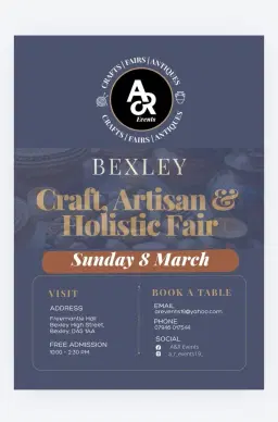 Bexley Crafts,Artisan & Holistic Fair.