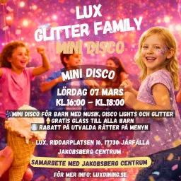 LUX Glitter Family - Mini Disco 🪩✨