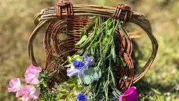 Willow Flower Baskets