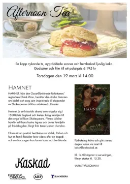 Afternoon Tea, Film: Hamnet