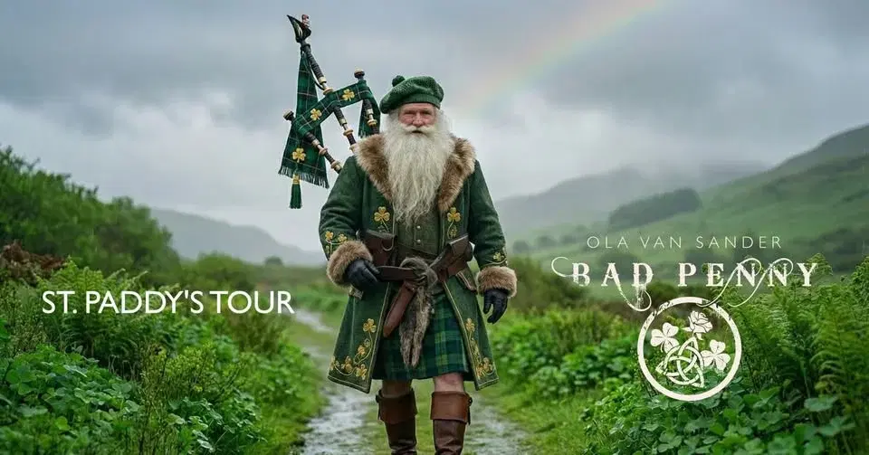 đđ¶ Saint Patrickâs Day Konzert mit Bad Penny live im Suhrhof Pub đ¶đ