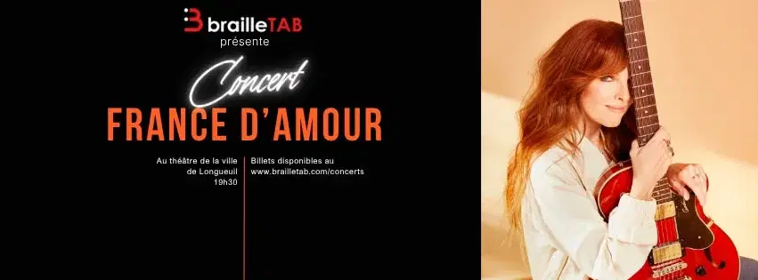 Concert de France D'Amour à Longueuil