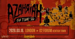 AZAHRIAH - LONDON - O2 FORUM KENTISH TOWN