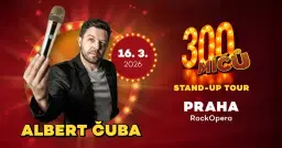 Stand-up show 300 Míčů v PRAZE | Albert Čuba vyráží na turné po ČR!