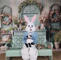 Easter Bunny Visits the Farm