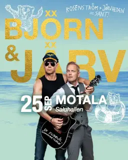 Björn Rosenström + Thomas Järvheden | 25 sep | Saluhallen - Motala