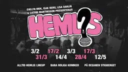 HEMLIS COMEDY VĂ
REN 2026 PĂ
OCEANEN STIGBERGET