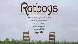 RATBOYS (+ FLORRY) - Montréal