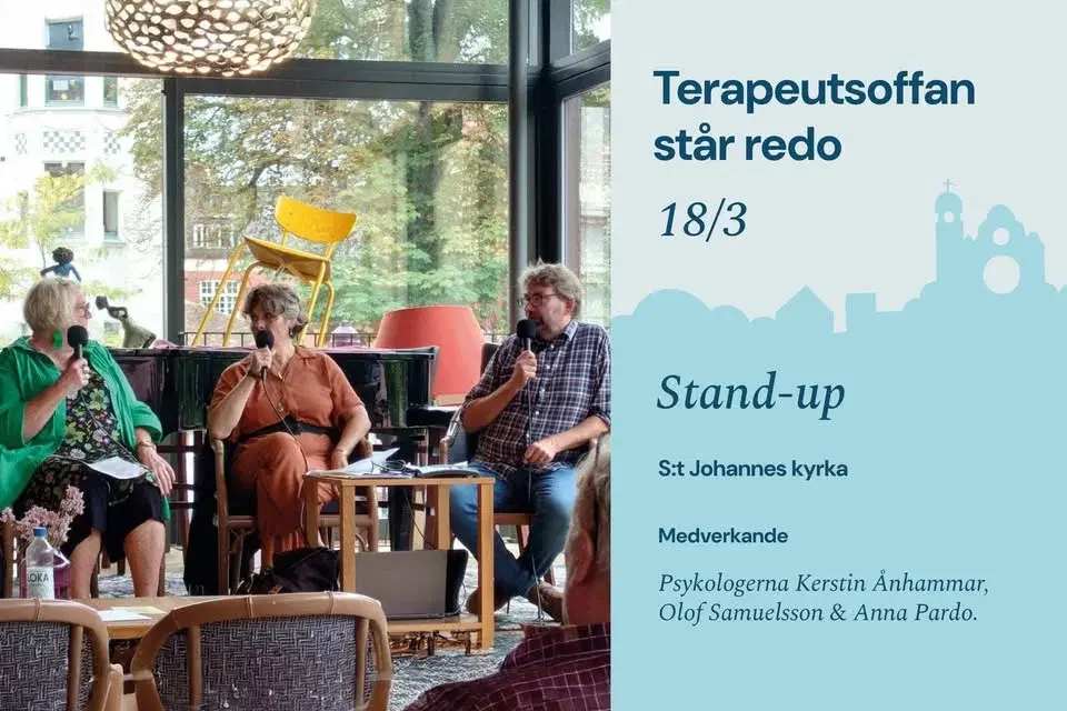 Gränsland: Terapeutsoffan står redo - Stand-up