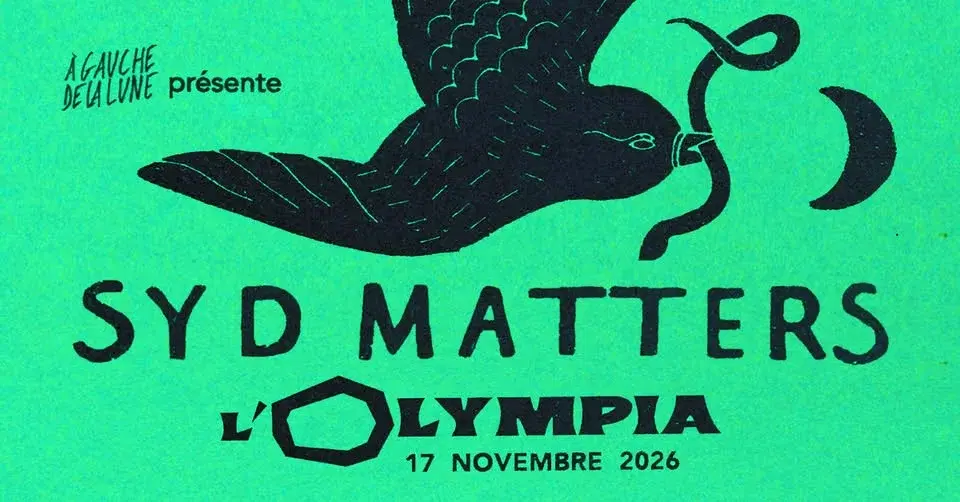 Syd Matters • Mardi 17 Novembre 2026 • L'Olympia, Paris