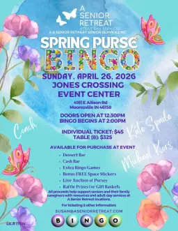 Spring Purse Bingo Benefiting Seniors