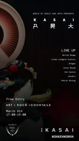 Kasai Art 三つ Art - Couture - Rock - Cocktails