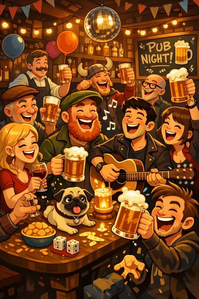 Pub kväll (Sista för säsongen)