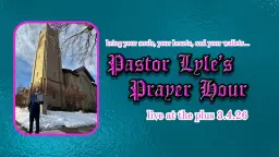 Clear Water Comedy Presents: Pastor Lyle's Prayer Hour!