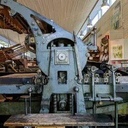 Snällpressen från 1897 körs igång på söndag!