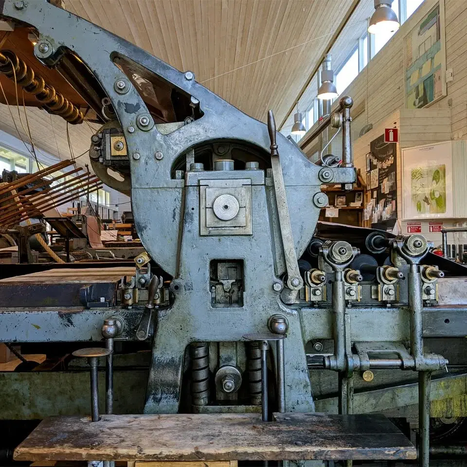 Snällpressen från 1897 körs igång på söndag!