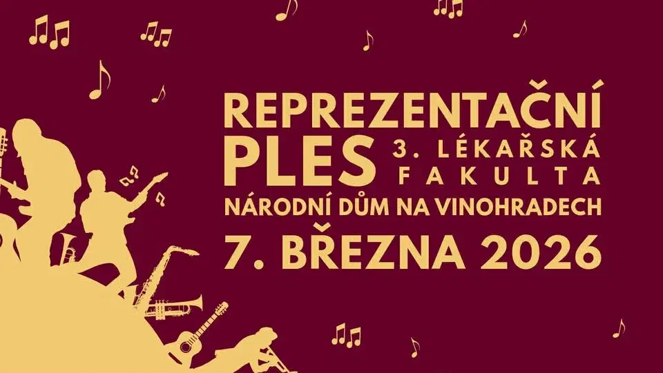 Reprezentační ples 3. LF UK 2026/Annual Ball of the LF3 2026🕺