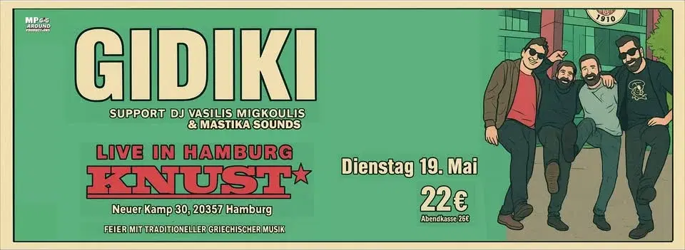 GIDIKI / FEIER MIT TRADITIONELLER GRIECHISCHER MUSIK