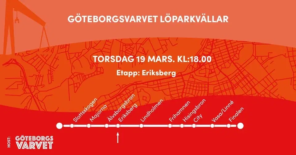 Göteborgsvarvet Löparkväll x Göteborgsvarvet
