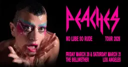 Peaches - No Lube So Rude Tour at The Bellwether - Two Nights!