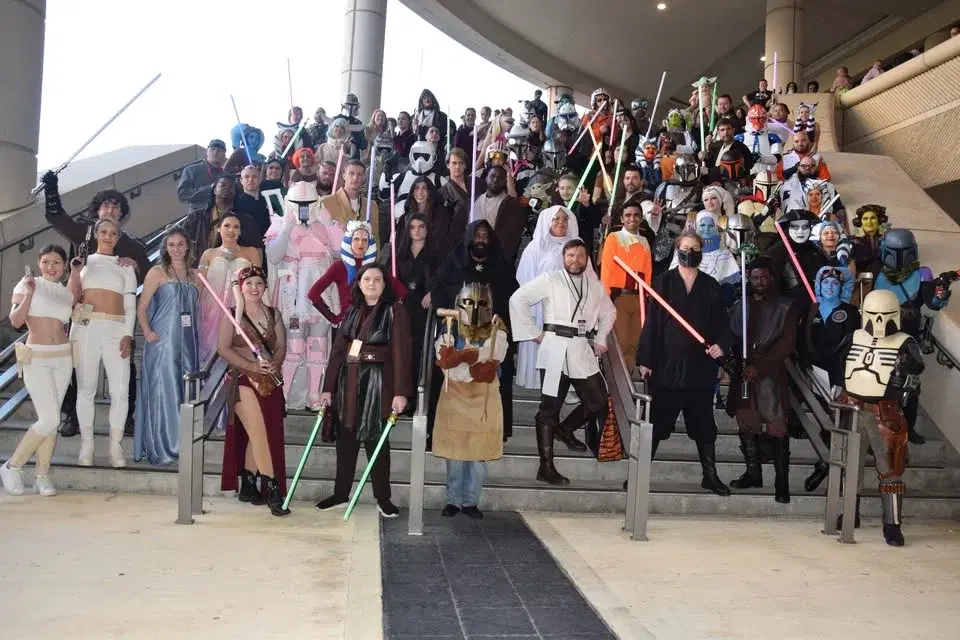 The Grand Star Wars Group photoshoot (outdoor)@ Megacon 2026