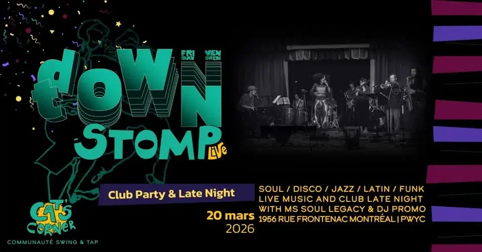 Downtown Stomp - club party with MS Soul Legacy & DJ Promo