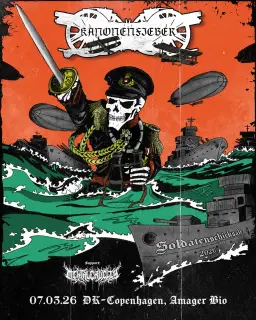 Kanonenfieber (D) - Support: Mental Cruelty (D) - UDSOLGT - Amager Bio