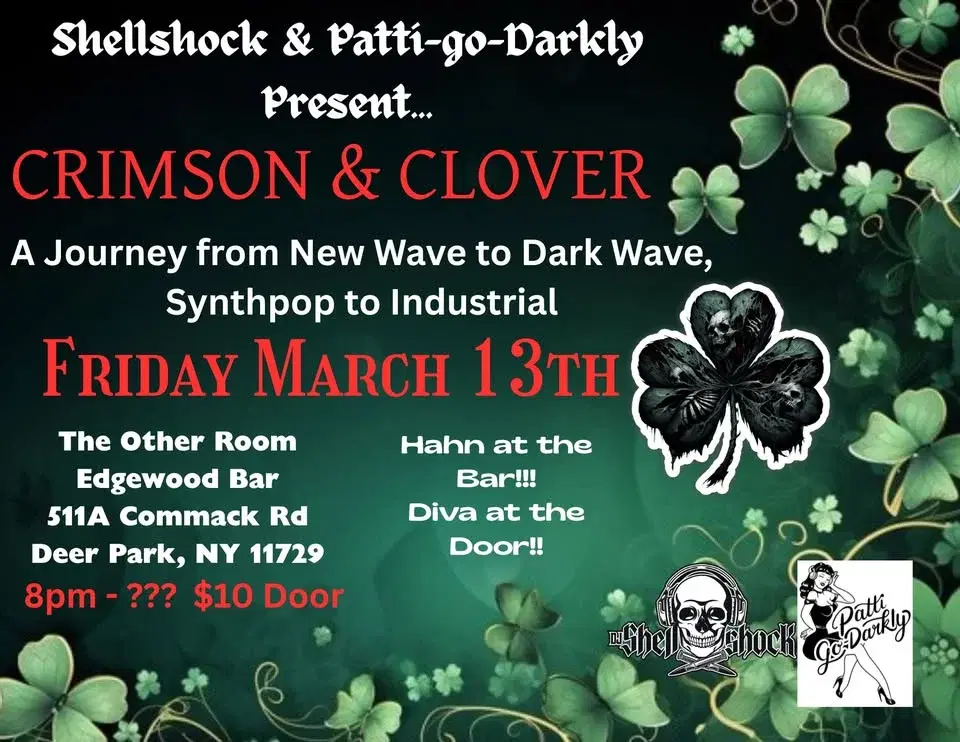 Shellshock & Patti-go-Darkly Present Crimson & Clover