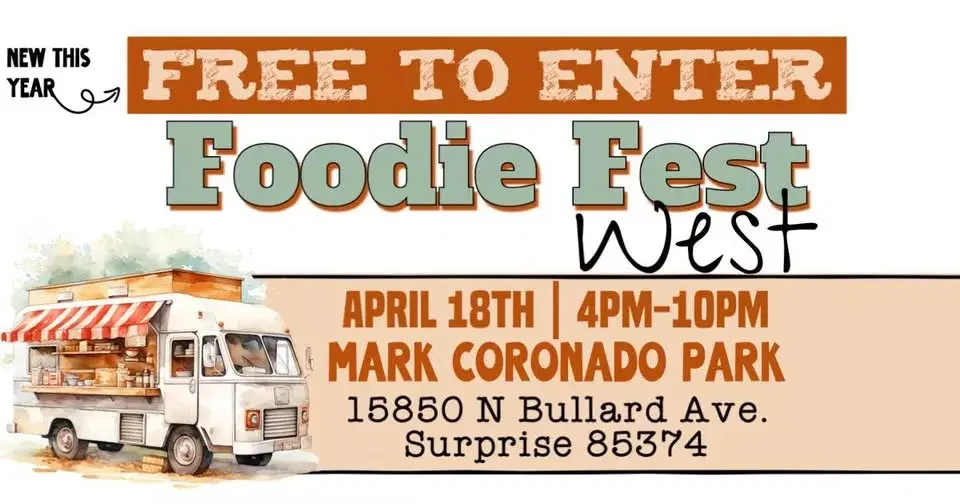 Foodie Fest West đ 4/18