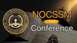 NOCSSM 20th Annual National Church Security Conference