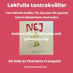 16 mars Lekfulla tantrakvällar: Tema samtycke och gränser