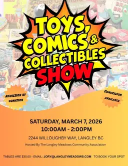 LMCA's Toys, Comics & Collectibles Show