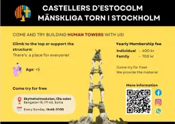 Rehearsal - Castellers d'Estocolm