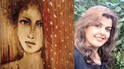 Utställning: Her Silence Speaks in Colors – målningar av Mari Fadaei