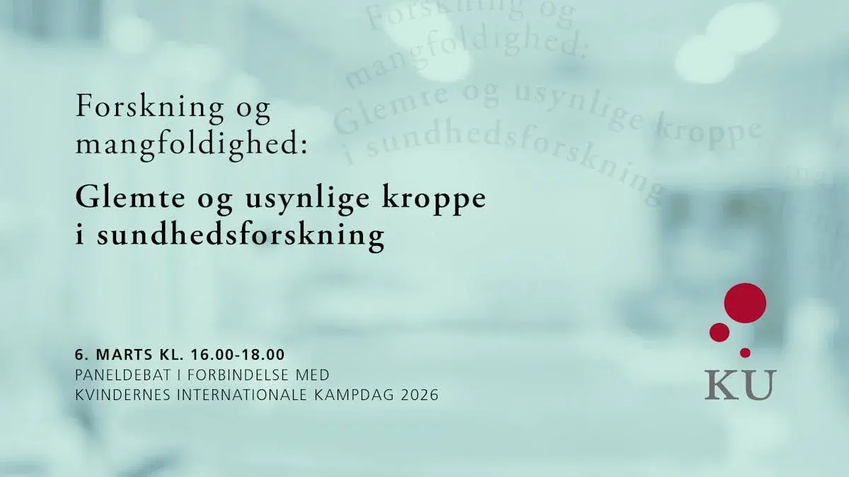 Forskning og mangfoldighed: Glemte og usynlige kroppe i sundhedsforskning