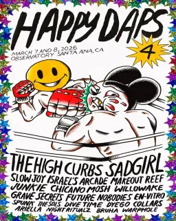 Happy Daps Fest: Sadgirl, Israel's Arcade, Grave Secrets, Chicano Mosh