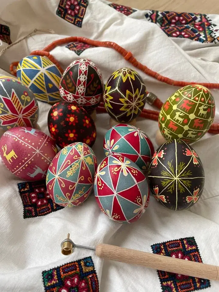Майстер-клас з писанкарства у Стокгольмі ~Pysanka workshop i Stockholm