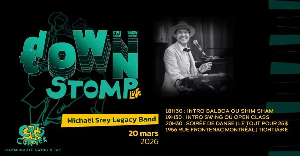 Downtown Stomp - musique live avec Michaël Srey