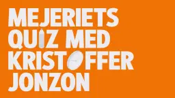 Quiz med Kristoffer Jonzon