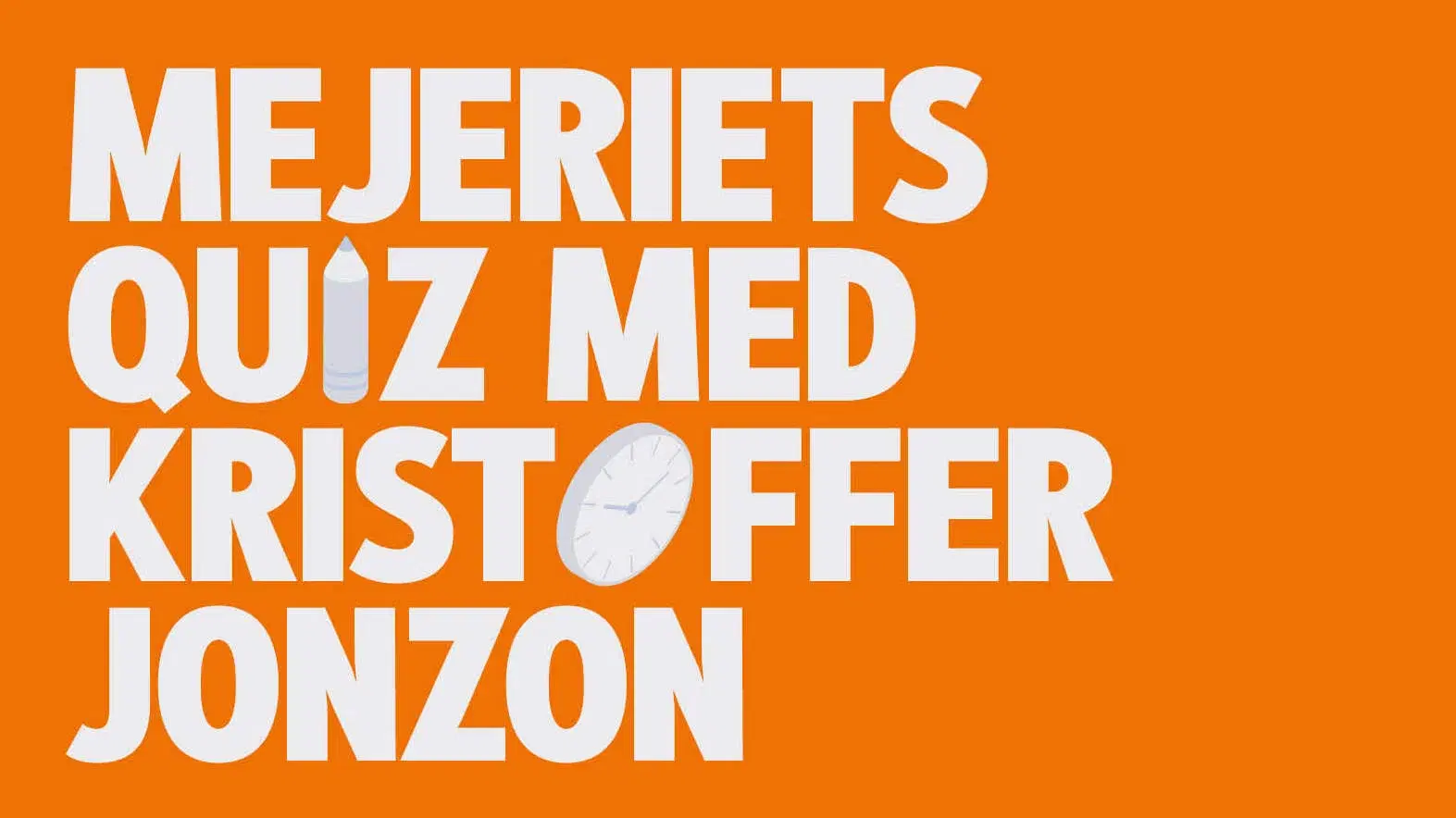 Quiz med Kristoffer Jonzon