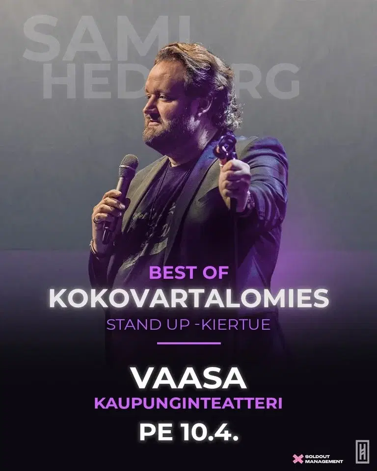 Sami Hedberg - Best of Kokovartalomies / Vaasan Kaupunginteatteri