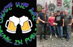 Drunk in Public rocks The Cage