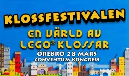 Klossfestivalen ÖREBRO lördag 28 mars på Conventum Kongress