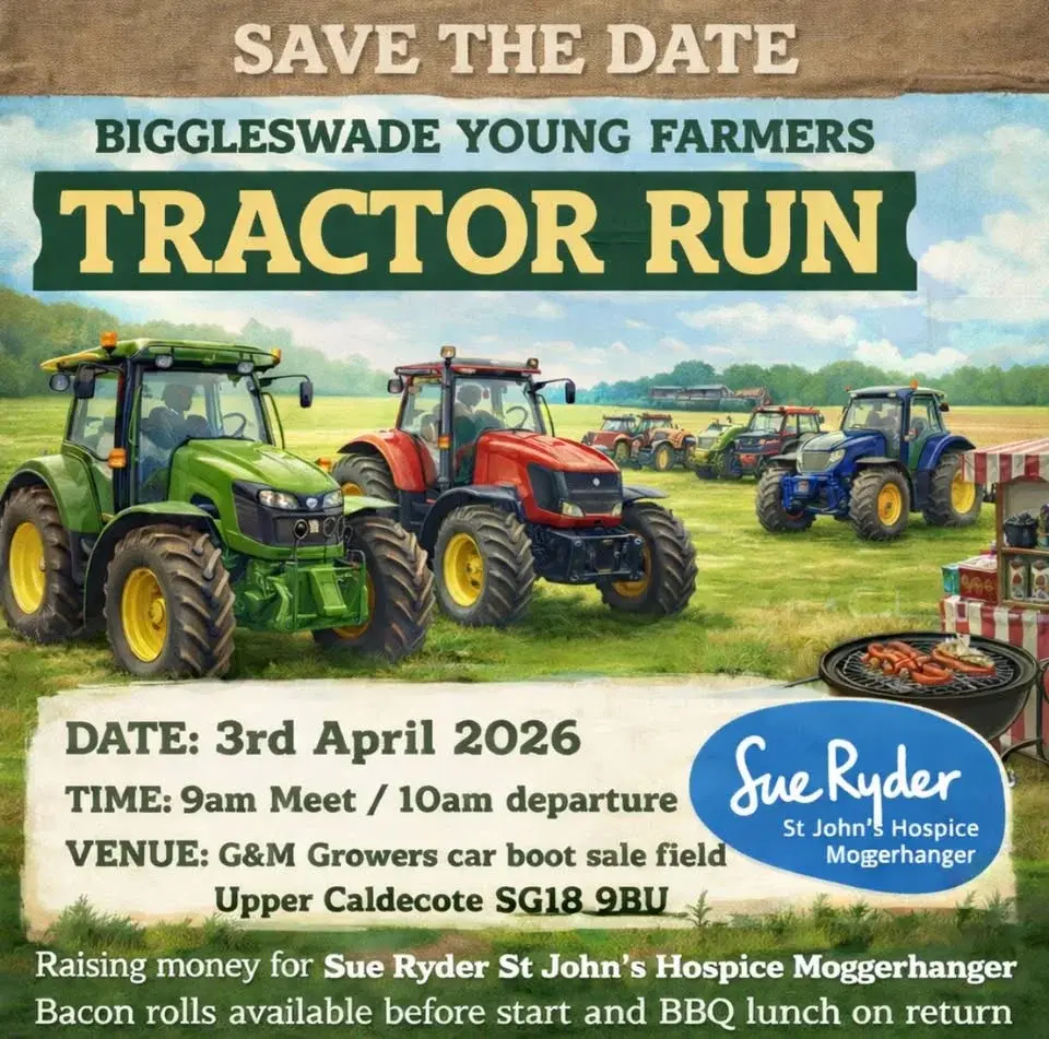 Biggleswade Young Farmers Tractor Run