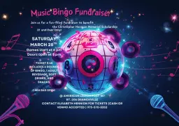 Music Bingo Fundraiser