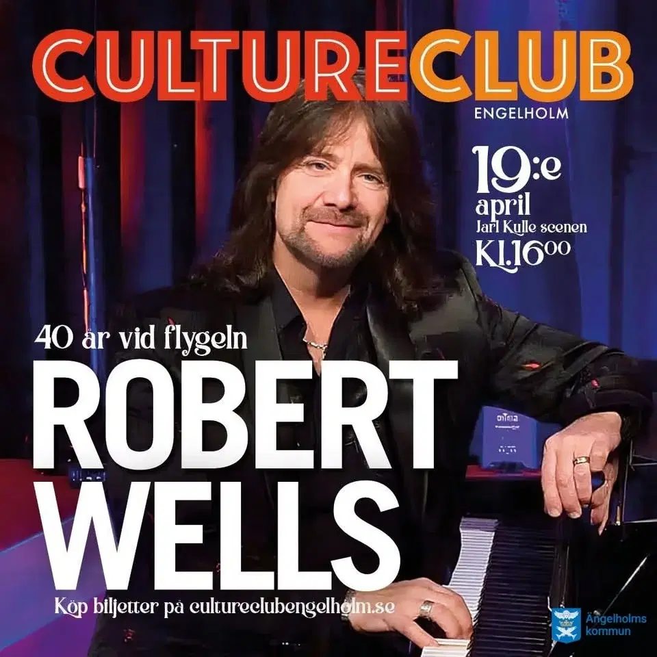 Robert Wells - 40 år vid flygeln -