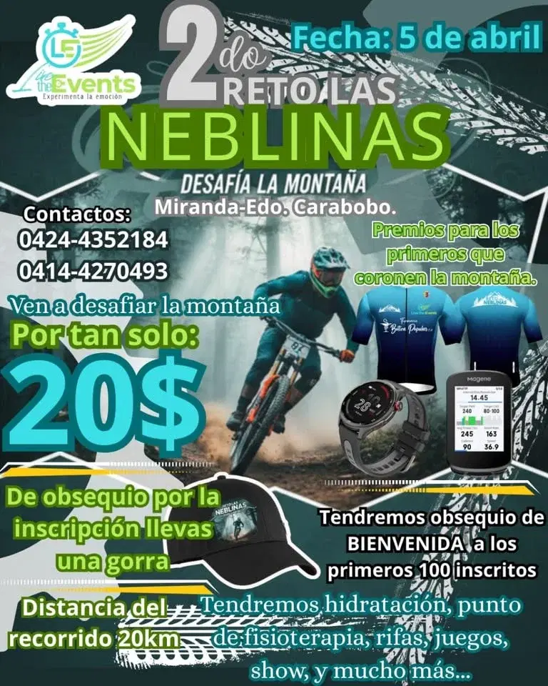 reto a las neblinas 2026