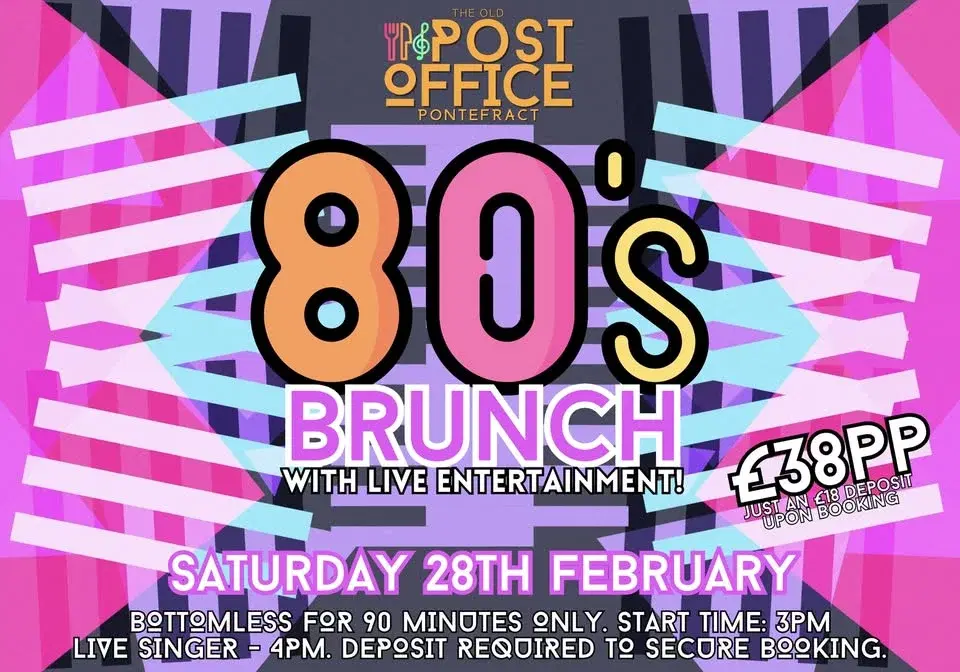 80s Brunch @ The Old PO